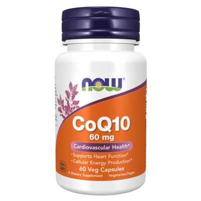 Коензим Q10, CoQ10 60mg - 60vcaps Коензим Q10, CoQ10 60mg - 60vcaps