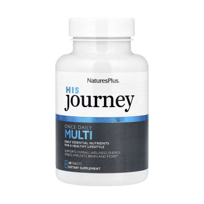 His Journey Once Daily Multi - 30 tabs
