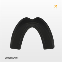 Боксерська капа EasyFit доросла одночелюсна (чорна)