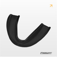 Боксерська капа EasyFit доросла одночелюсна (чорна)