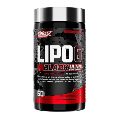 Жироспалювач, Lipo 6 Black Ultra Concentrate - 60 caps Жироспалювач, Lipo 6 Black Ultra Concentrate - 60 caps