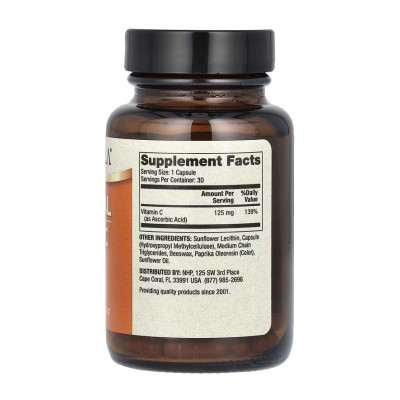 Ліпосомальний вітамін С для дітей, Liposomal Vitamin C for Kids - 30 caps