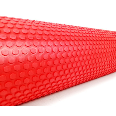 Масажний ролер EasyFit Foam Roller 45 см Червоний