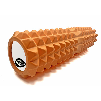 Масажний ролик EasyFit Grid Roller 45 см v.2.2 Помаранчевий