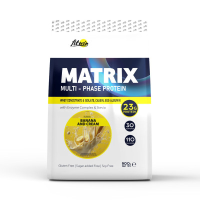 Сироватковий протеїн, Matrix - 900g Banana and Cream