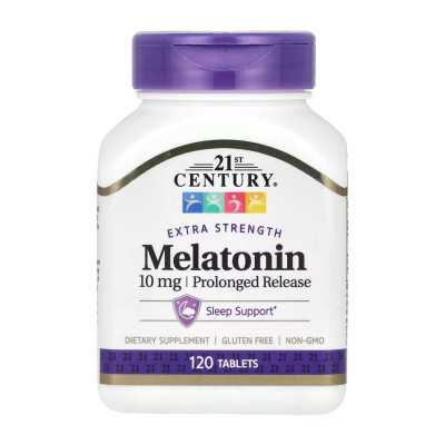 Мелатонін, Melatonin 10 mg Prolonged Release - 120 tabs