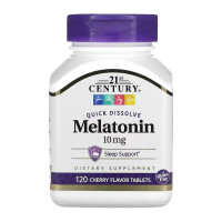 Мелатонін, Melatonin 10 mg Quick Dissolve - 120 tabs