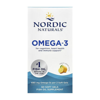 Омега-3, Omega-3 - 60 softgels Омега-3, Omega-3 - 60 softgels