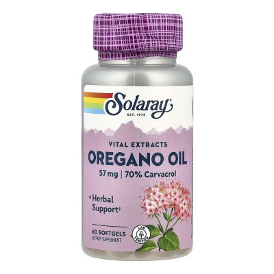 Oregano Oil 70% Carvacrol - 60 softgels Oregano Oil 70% Carvacrol - 60 softgels