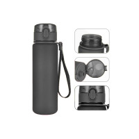 Пляшка для води EasyFit AquaFlow 600 мл (чорна)