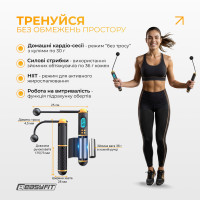 Розумна скакалка EasyFit SmartRope 3 м з утяжнювачами (бездротова)