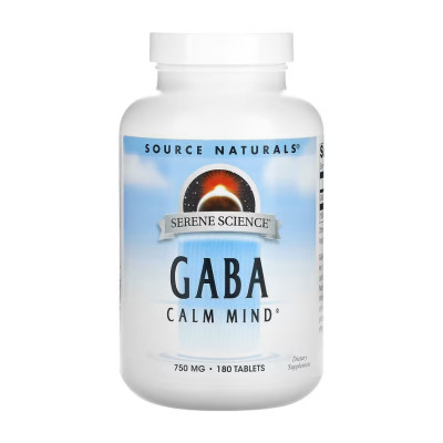 Serene Science® GABA 750 mg - 180 tabs