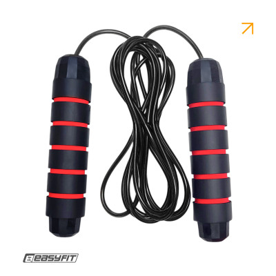 Скакалка для гімнастики EasyFit тренажер швидкісний для боксу Скакалка для гімнастики EasyFit тренажер швидкісний для боксу