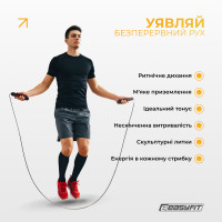 Скакалка для гімнастики EasyFit тренажер швидкісний для боксу