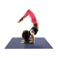 Татамі мат EasyFit SwallowTail 4 шт (60х60х1 см) пазл хвіст ластівки синій