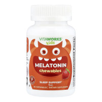 Дитячий мелатонін, VitaWorks Kids Melatonin 1 mg - 120 chewables