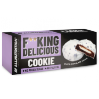Фітнес печиво, Fucking Delicious cookie - 128g White chocolate cream