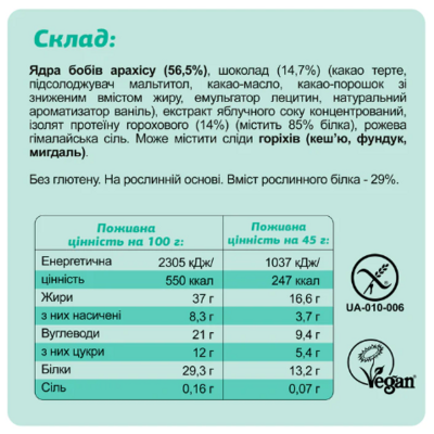 Протеїнові батончики, Mini Box Protein - 4x45g