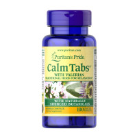 Трав'яна заспокійлива формула, Calm Tabs Valerian Passion Flower Hops - 100tabs