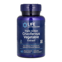 Екстракт хрестоцвітових овочів, Triple Action Cruciferous Vegetable Extract - 60 vcaps