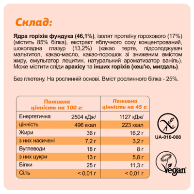 Протеїнові батончики, Mini Box Protein - 4x45g