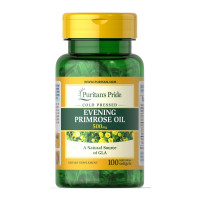Evening Primrose Oil 500 mg with GLA - 100 Softgels