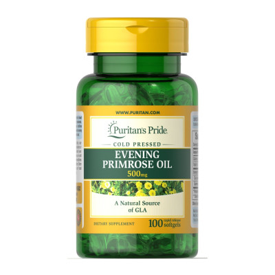 Evening Primrose Oil 500 mg with GLA - 100 Softgels Evening Primrose Oil 500 mg with GLA - 100 Softgels