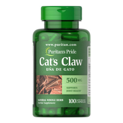 Котячий кіготь, Cats Claw 500mg - 100caps Котячий кіготь, Cats Claw 500mg - 100caps