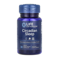 Підтримка циркадних ритмів, Circadian Sleep - 30 liquid vegetarian caps