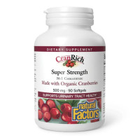 Концентрат журавлини, CranRich®️ Super Strength Organic Cranberry Concentrate 500mg - 90 softgels