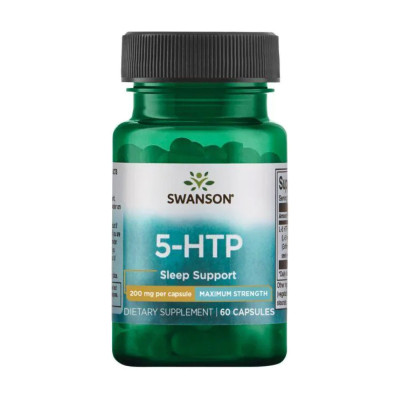 5-гідрокситриптофан, 5HTP 200mg - 60caps