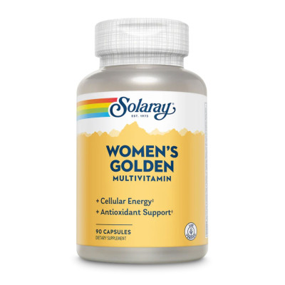 Мультивітаміни для жінок, Women's Golden Multi-Vitamin - 90 vcaps