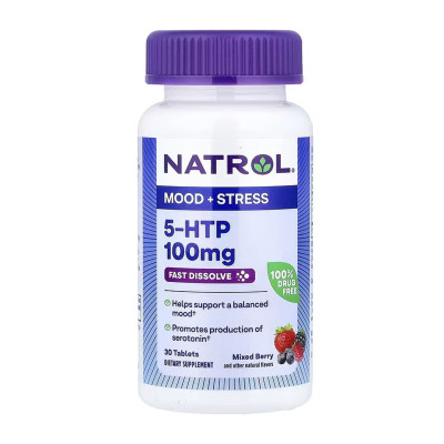 5-HTP 100mg Fast Dissolve - 30 tabs