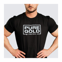 Футболка, Ferfi Pure Gold Logo - M Black