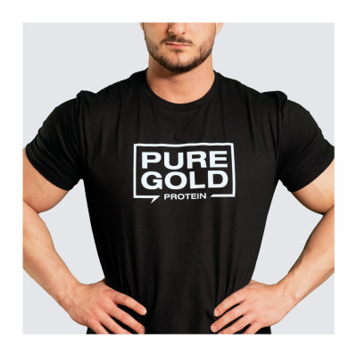 Футболка, Ferfi Pure Gold Logo - M Black