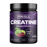 Креатин Моногідрат, Creatine Monohydrate - 300g Cherry Lime