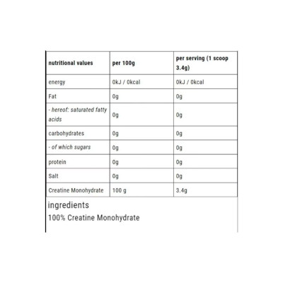 Creatine - 306g Pure