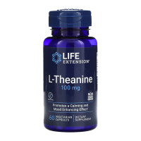 Л Теанін, L-Theanine 100 mg - 60 vcaps
