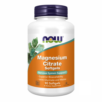 Магній цитрат, Magnesium Citrate - 90 софтгелевих капсул