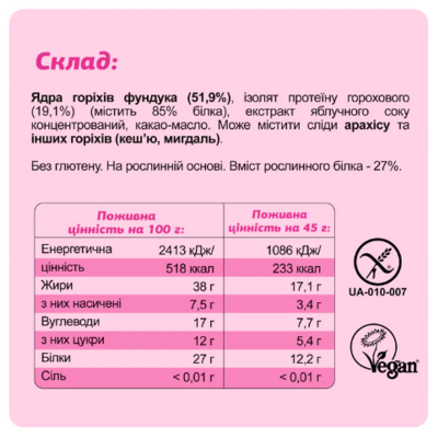 Протеїнові батончики, Mini Box Protein - 4x45g