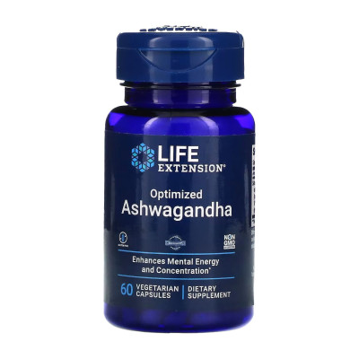 Ашвагандха, Optimized Ashwagandha - 60 vcaps