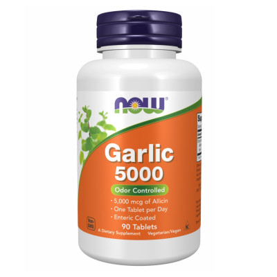 Часник, Garlic 5000 Enteric - 90 tabs Часник, Garlic 5000 Enteric - 90 tabs