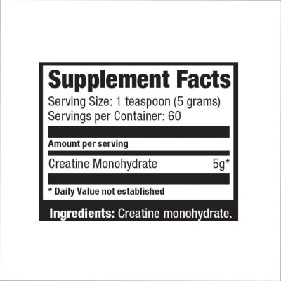 Creatine Monohydrate - 300g Unflavoured