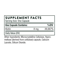 Біотин 8 мг, Biotin-8 - 60 caps
