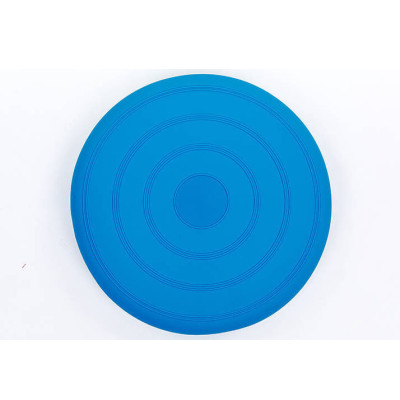 Балансувальна масажна подушка гладка EasyFit Balance Cushion Синій