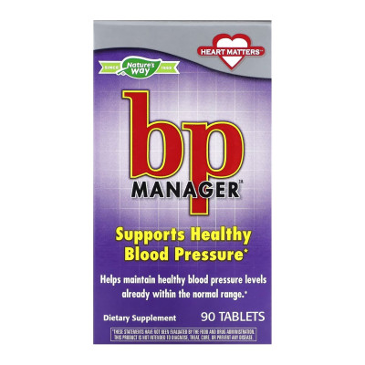 Комплекс для підтримки кров'яного тиску, BP Manager - 90 tabs