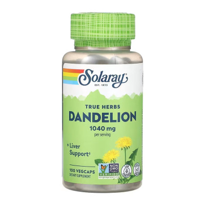 Корінь Кульбаби, Dandelion Root 520mg - 100 vcaps