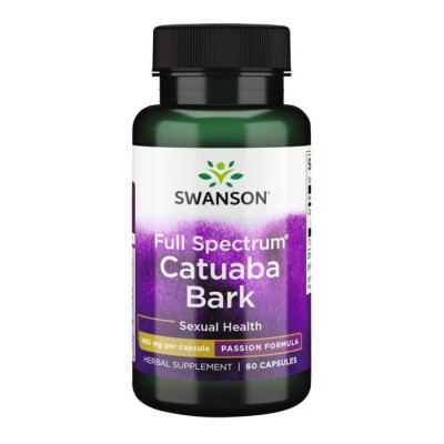 Кора катуаба, Full Spectrum Catuaba Bark 465mg - 60 caps