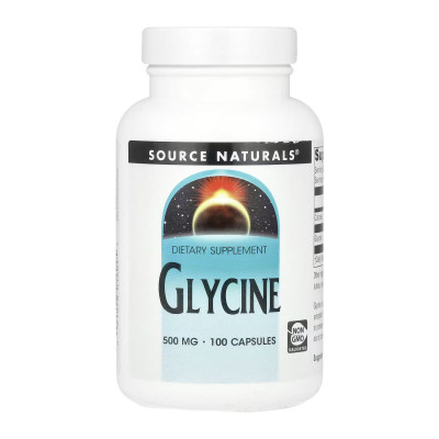 Glycine 500 mg - 100 caps Glycine 500 mg - 100 caps