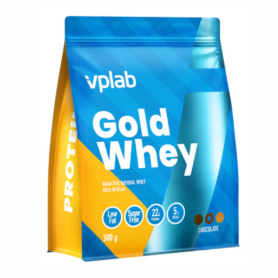 Gold Whey - 500g Chocolate (До 08.26+Пошкоджена упаковка)